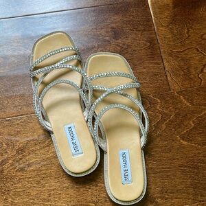 Steve Madden Ladies SPICE Bling Sandal Brand New